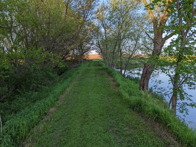 Earth Dam and Path